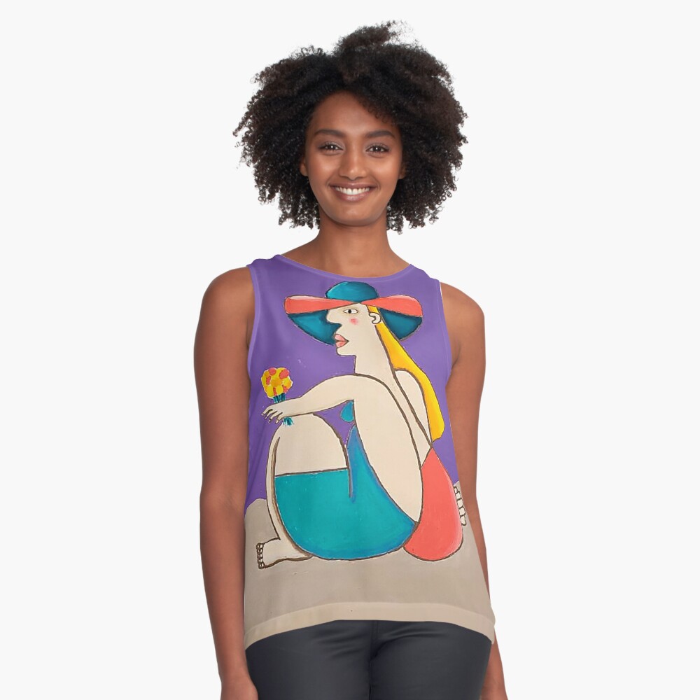 Item preview, Sleeveless Top designed and sold by GraphicTempt.