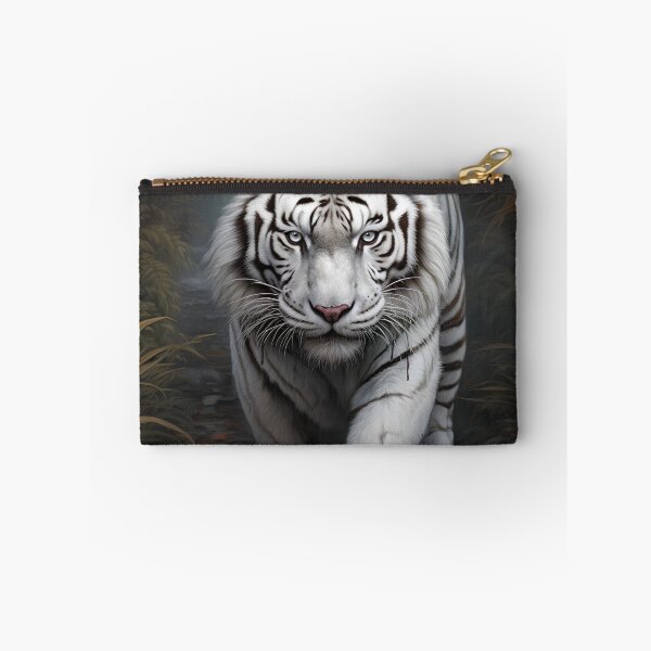 Item preview, Exotic white tiger digital print designed and sold by dcrc.