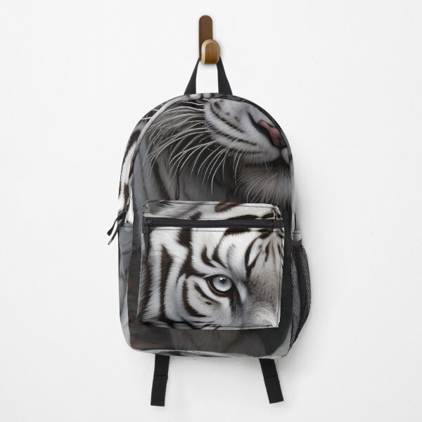 Item preview, Exotic white tiger digital print designed and sold by dcrc.