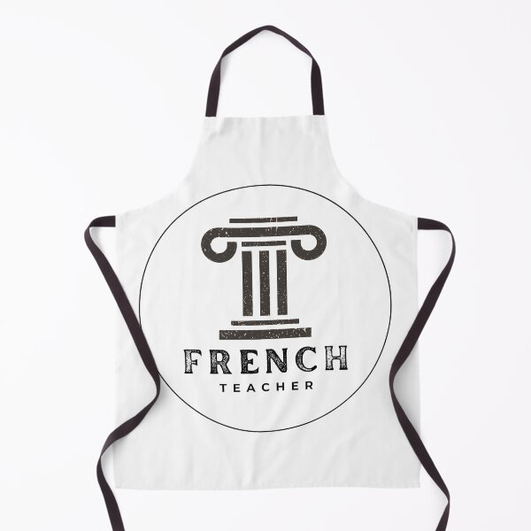 Item preview, French teacher textured column designed and sold by language-des.