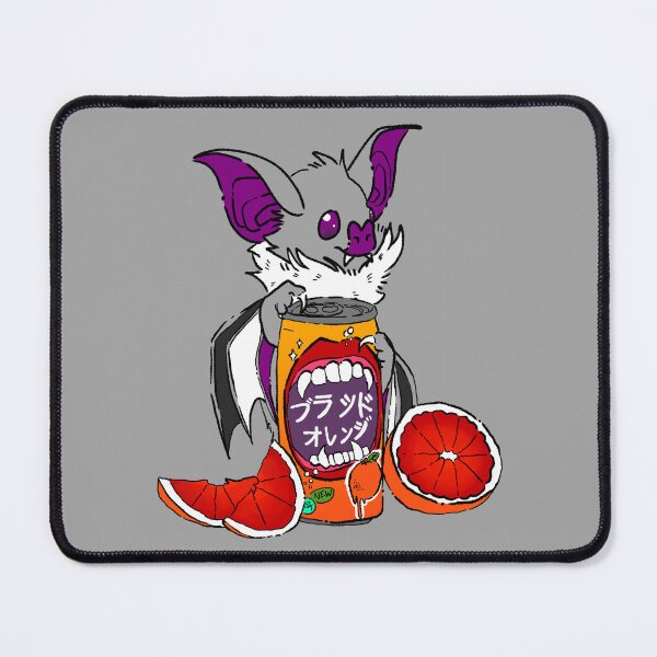 Item preview, Pride Series Vampire Bat Blood Orange Soda - Colores de la bandera del Orgullo Asexual designed and sold by CandromedaArts.