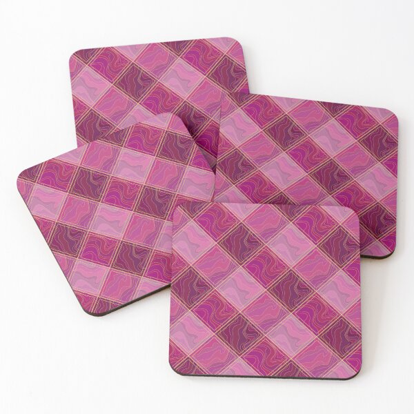 Item preview, Purple checked pattern designed and sold by Osting.