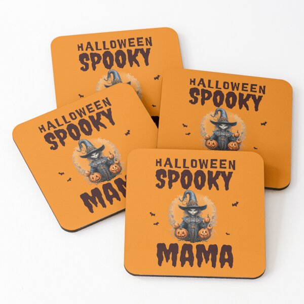 Aperçu de l'œuvre Maman effrayante d'Halloween créée et vendue par TheCatmeow2000.