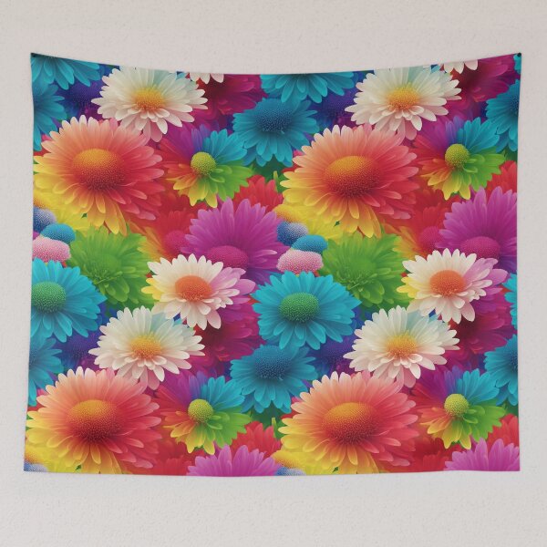 Item preview, Multicolor Chrysanthemum flower designed and sold by CoolPixels.