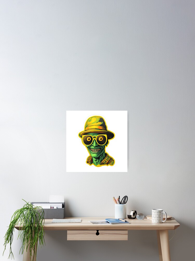 Thumbnail 2 of 3, Poster, Lizard man designed and sold by abmkf.