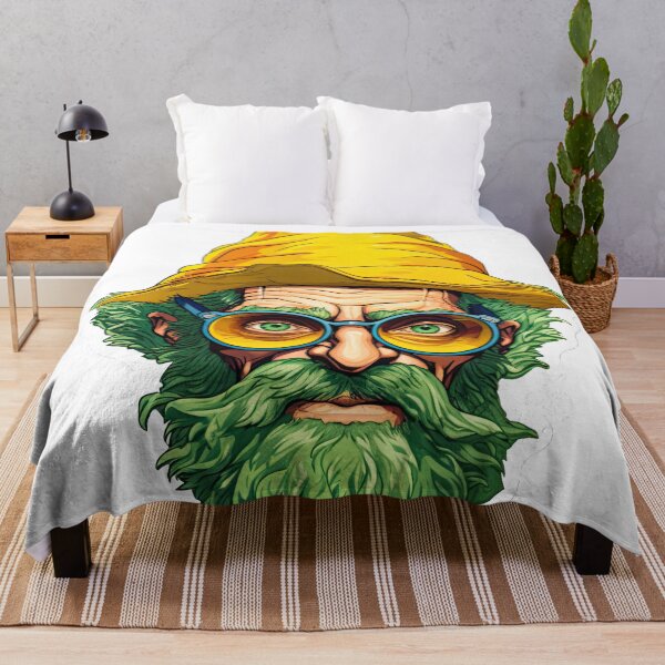 Item preview, Crazy man with green hair designed and sold by abmkf.