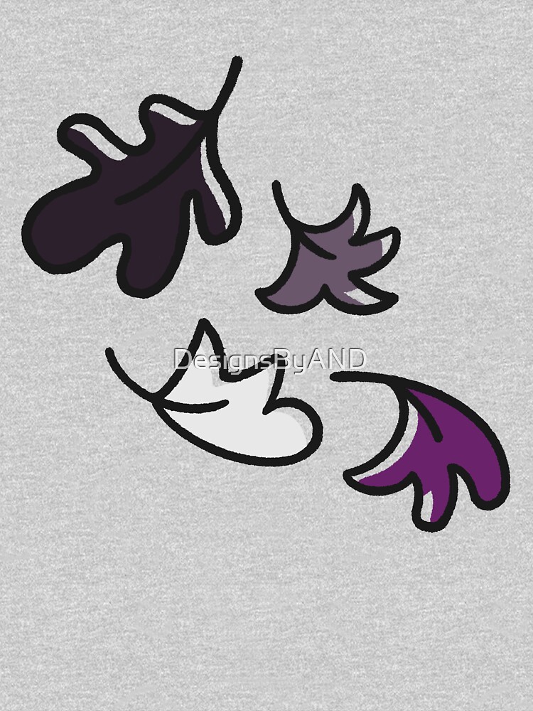 Thumbnail 5 of 5, Toddler Pullover Hoodie, Heartstopper Leaves Ace Pride designed and sold by DesignsByAND.