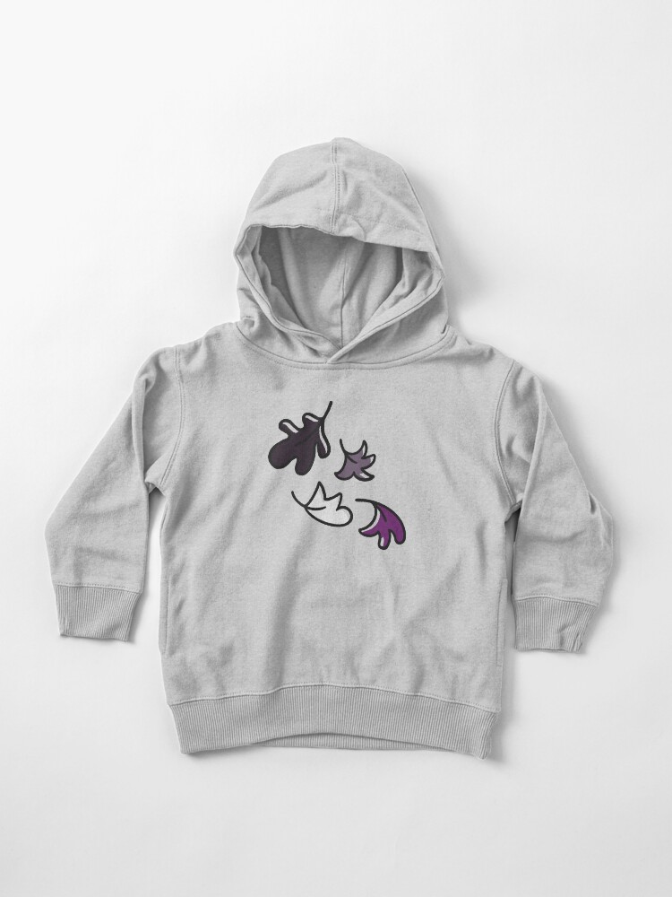 Thumbnail 1 of 5, Toddler Pullover Hoodie, Heartstopper Leaves Ace Pride designed and sold by DesignsByAND.