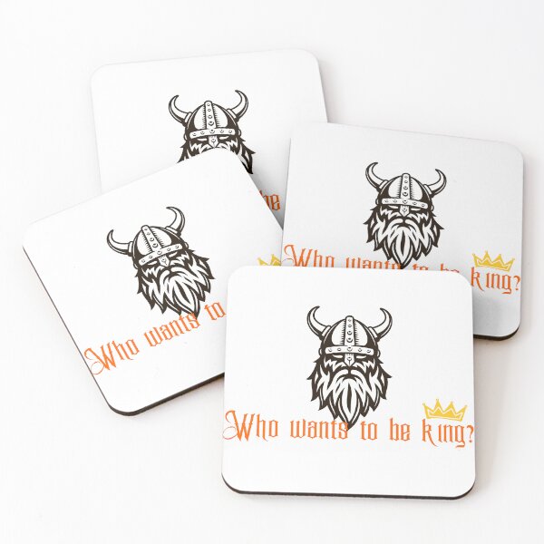 Item preview, Viking king quote designed and sold by Nekonic.