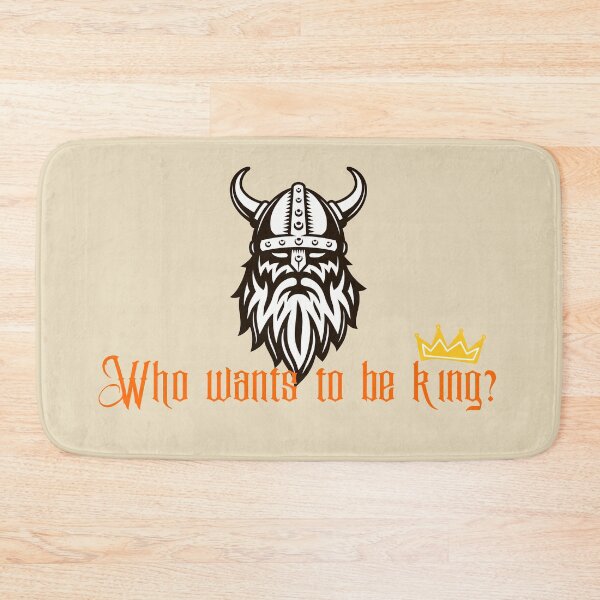 Item preview, Viking king quote designed and sold by Nekonic.