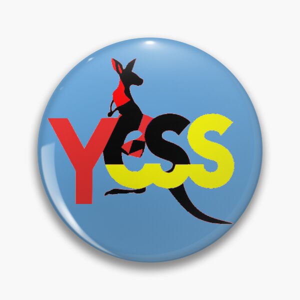 Item preview, Voice To Parliament Vote Yes Pin 2 designed and sold by BenMounir.
