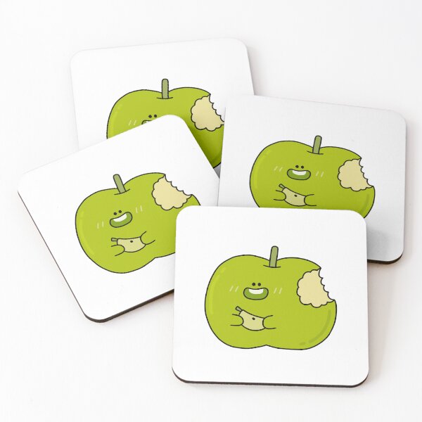 Item preview, Cute Green Apple designed and sold by sleepycharis.