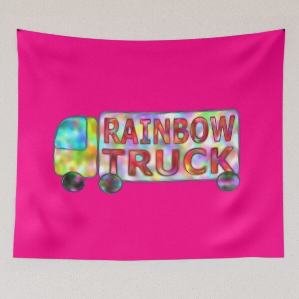 Item preview, Rainbow truck  designed and sold by M-Lorentsson.