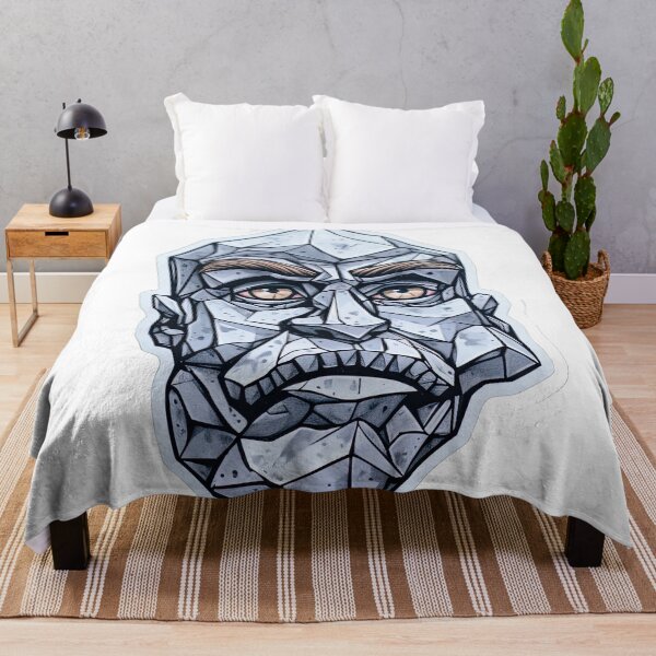Item preview, Old mans face carved on stone designed and sold by abmkf.