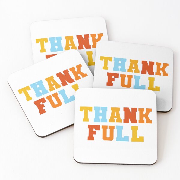 Item preview, Thank Full, funny thanksgiving designed and sold by Midnight Sky Sundry.