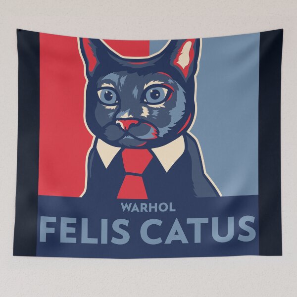 Item preview, FELIS CATUS (WARHOL) designed and sold by CoopClothing.