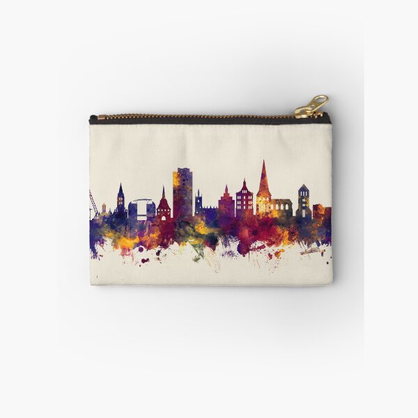 Item preview, Rostock Germany Skyline designed and sold by ArtPrints.