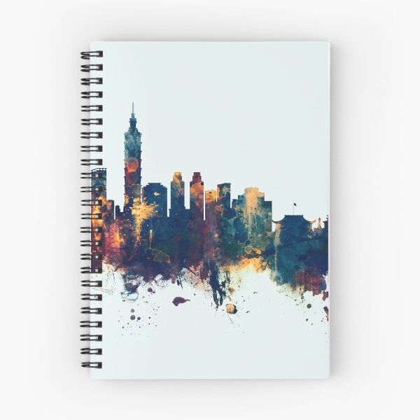 Item preview, Taipei Taiwan Skyline designed and sold by ArtPrints.