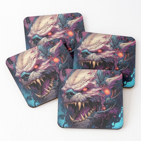 Item preview, Circuitry and Carnage: The Cyberwolf designed and sold by FuroAI.
