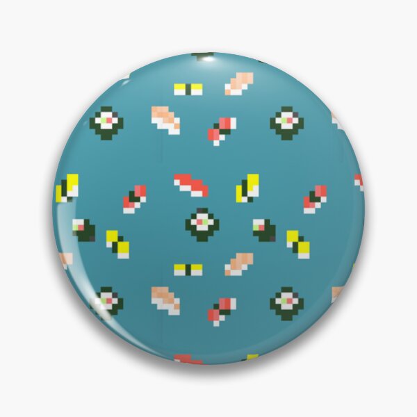 Aperçu de l'œuvre Sushis 8 bits créée et vendue par CandromedaArts.