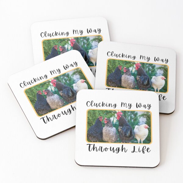Item preview, Clucking My Way Through Life - Funny Chicken Gift designed and sold by TheAnimalZ00.