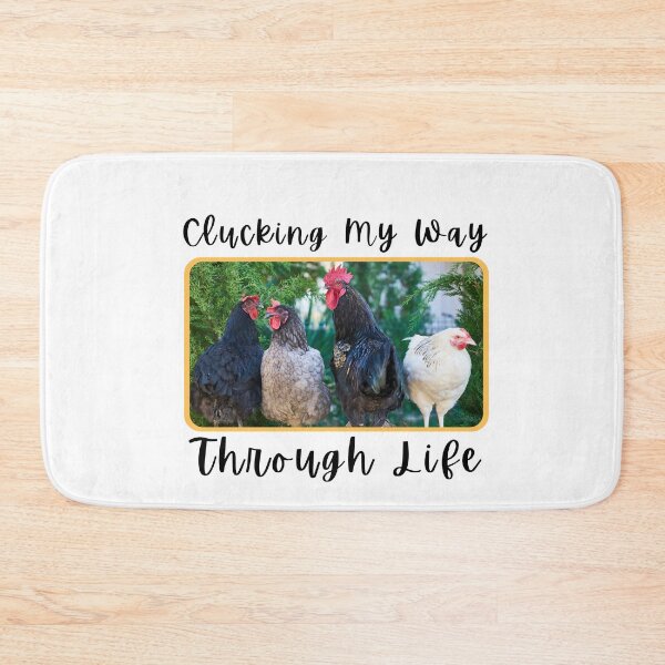 Item preview, Clucking My Way Through Life - Funny Chicken Gift designed and sold by TheAnimalZ00.