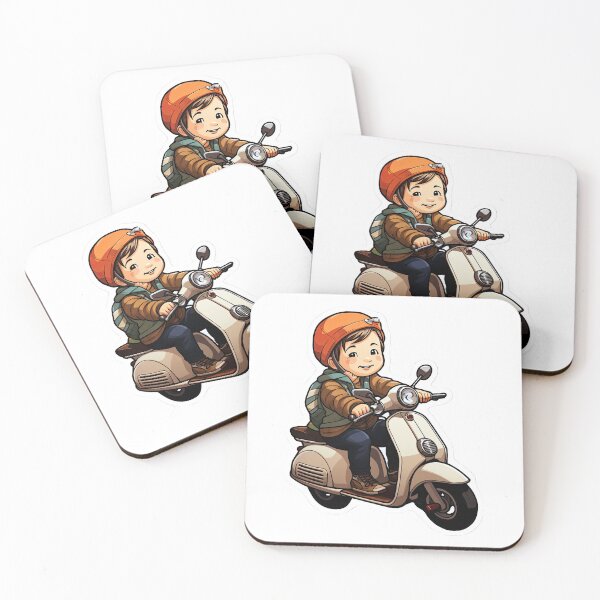 Item preview, Cheerful boy with a backpack designed and sold by abmkf.
