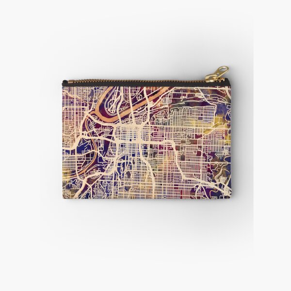 Item preview, Kansas City Missouri City Map designed and sold by ArtPrints.