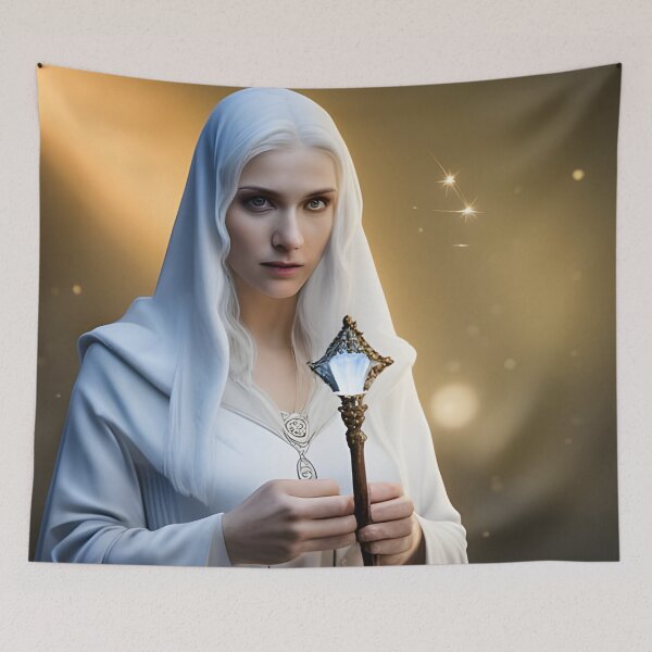 Item preview, white hair female wizard designed and sold by Kenosuke78.