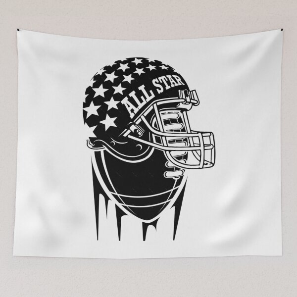 Item preview, American Football Allstar Helmet   designed and sold by JackelineAdams.