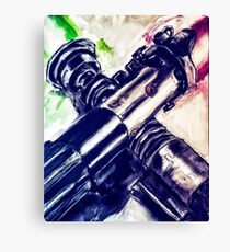 Battle of the fates. Canvas Print