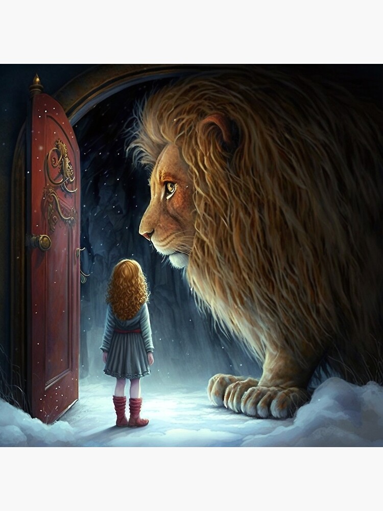 Narnia - Aslan Art Print for Sale by kixbaxrelax