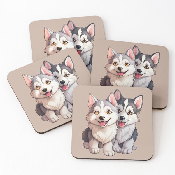 Item preview, Puppy Pals: Siberian Husky Duo designed and sold by Christfield.