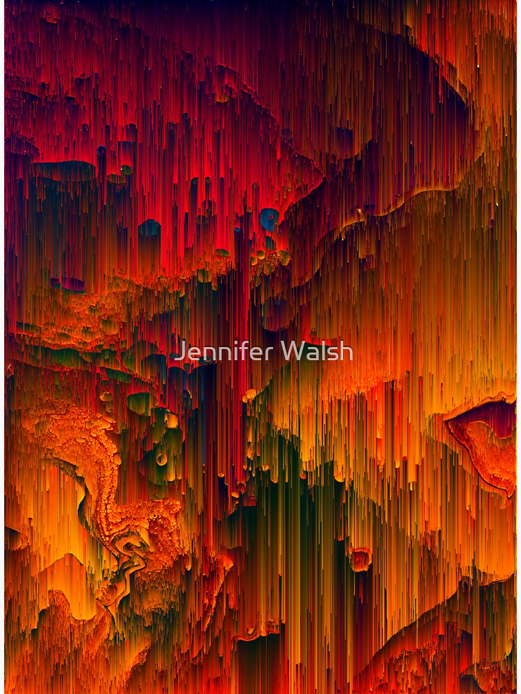 Thumbnail 3 of 3, Sticker, Toxic Rain - A Pixel Art Piece designed and sold by Jennifer Walsh.