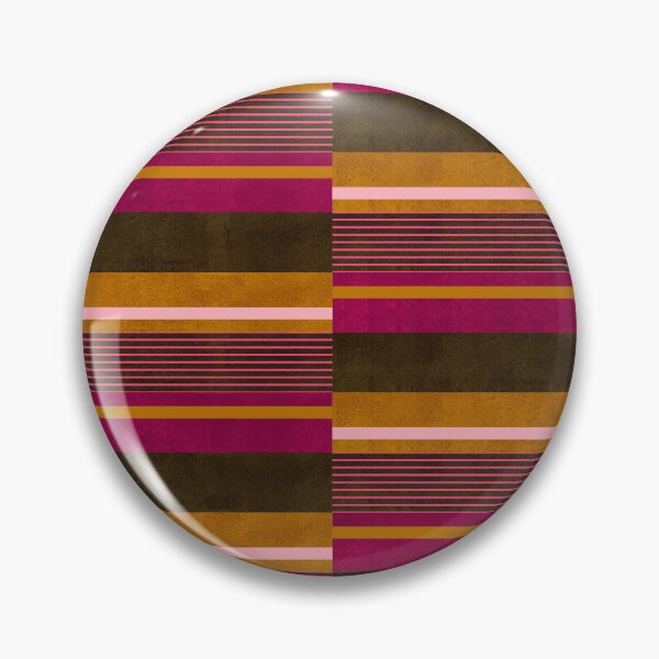 Item preview, Staggered Stripe - Magenta & Orange  designed and sold by Sarah Thorpe Designs .