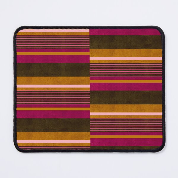 Item preview, Staggered Stripe - Magenta & Orange designed and sold by Sarah Thorpe Designs .