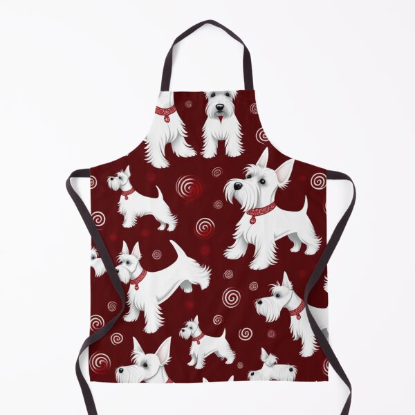 Item preview, White Scottish Terrier Dogs designed and sold by purplesensation.
