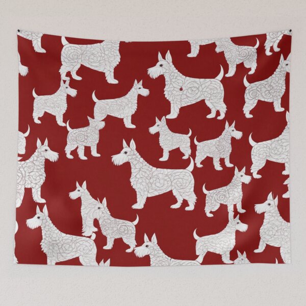 Item preview, Scottish Terrier Dogs designed and sold by purplesensation.