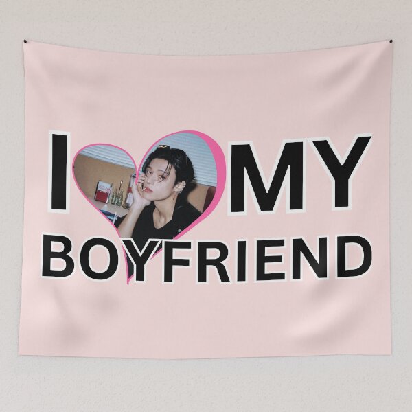 Item preview, Kpop ATEEZ Wooyoung I love my Boyfriend  designed and sold by StarBunnyDesign.