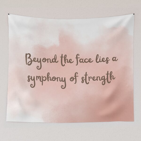 Item preview, Beyond the face lies a symphony of strength. designed and sold by diahsariw.
