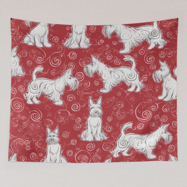 Item preview, Scottish Terrier Dogs Ruff designed and sold by purplesensation.