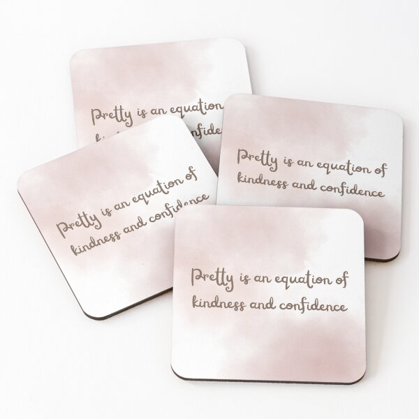 Item preview, Pretty is an equation of kindness and confidence. designed and sold by diahsariw.