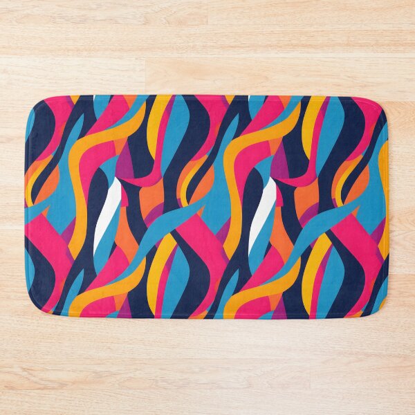 Item preview, Colourful Abstract Wavy Stripe Pattern #1 designed and sold by ARTficiallyAnon.