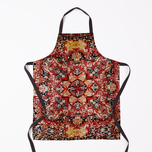 Item preview, French Aubusson Savonnerie Floral Pattern designed and sold by Vicky Brago-Mitchell®.