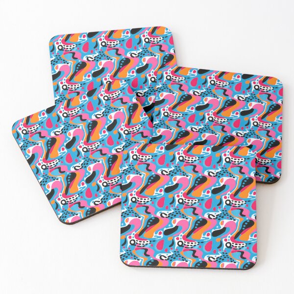 Item preview, Colourful Abstract Wavy Stripe Pattern #3 designed and sold by ARTficiallyAnon.