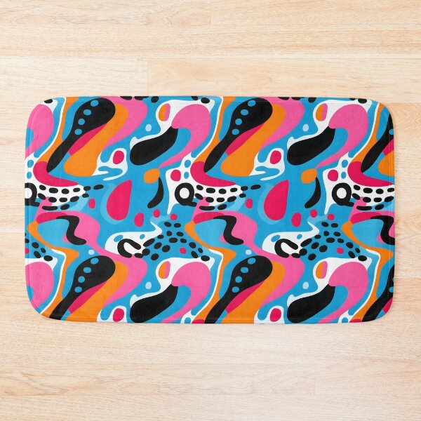 Item preview, Colourful Abstract Wavy Stripe Pattern #3 designed and sold by ARTficiallyAnon.