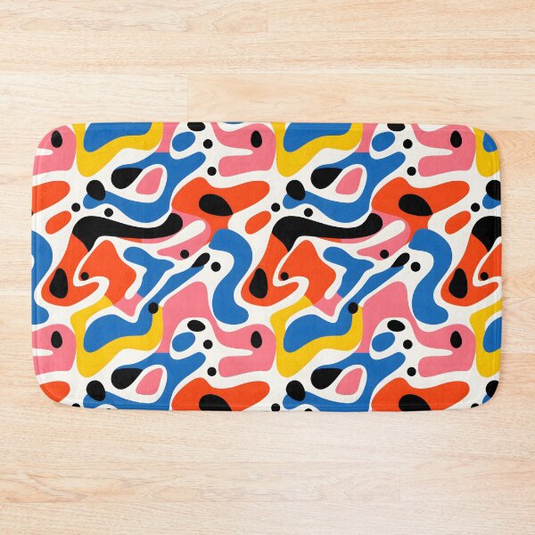 Item preview, Colourful Abstract Wavy Stripe Pattern #4 designed and sold by ARTficiallyAnon.
