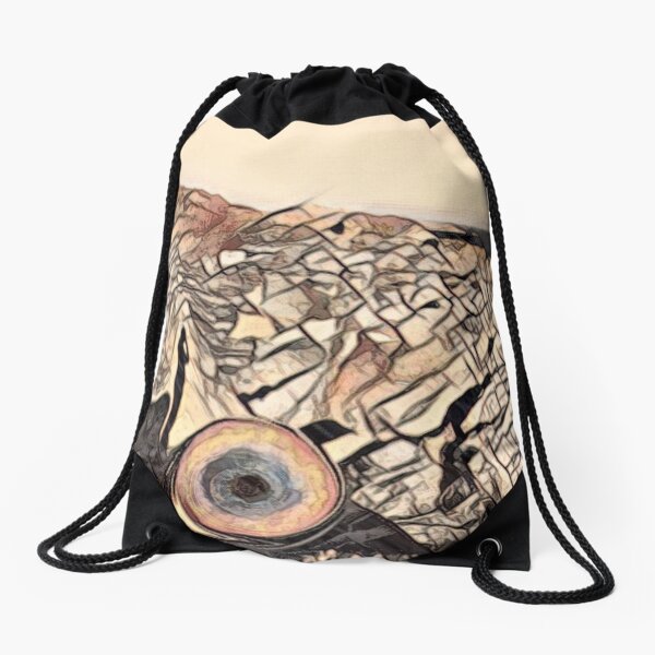 SERIFOS EYE Drawstring Bag