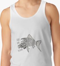 Save our oceans design Men's Tank Top