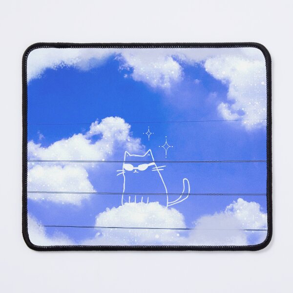 Item preview, Little cat riding a cloud designed and sold by Theeranat.